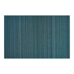 Skinny Stripe dørmatte 46x71 cm turquoise