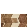 Skjærefjøl i tre 30x15 cm akasie