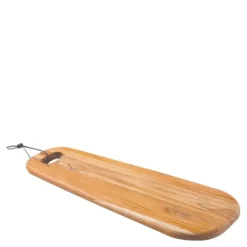 Skjærefjøl i tre 48x19 teak