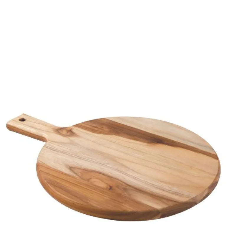 Skjærefjøl i tre 40x30 teak