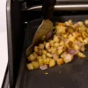 Skrape til stekeplate 25 cm rustfritt stål
