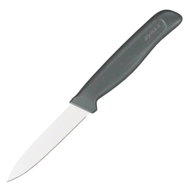 Skrellekniv 9 cm beluga grey
