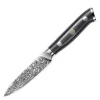 Skrellekniv 20 cm svart