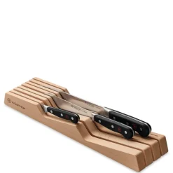 Skuffeinnsats for 7 kniver 43 cm agnbøk
