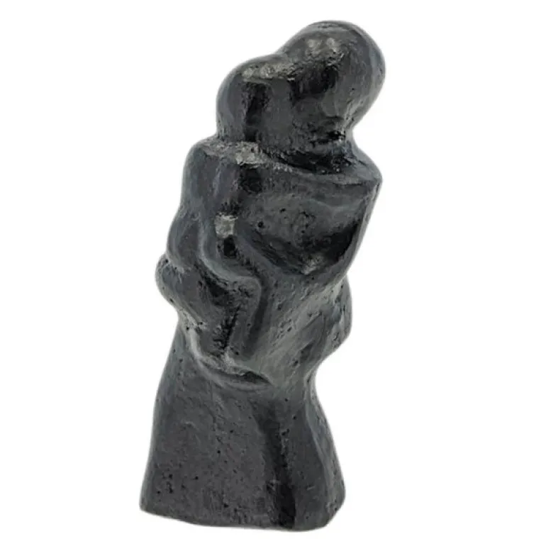 Skulptur En mors kjærlighet varer evig 1 barn 8,5 cm