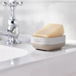 Slim Compact såpeskål 7,1x8,4 cm beige