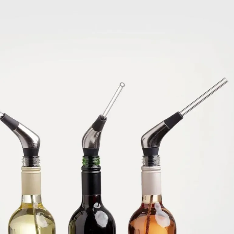 Slow pourer sølv/svart