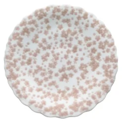Slåpeblom asjett 21 cm rosa
