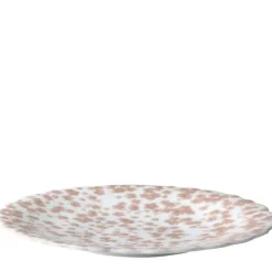 Slåpeblom asjett 21 cm rosa