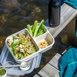 Smart box lunsjboks 1,5L hvit/klar