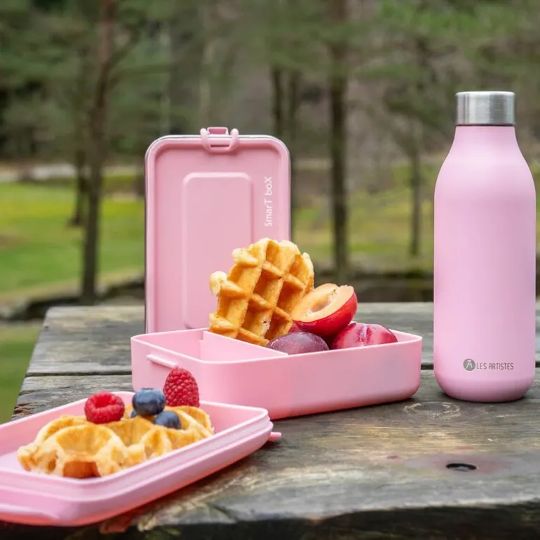 Smart box lunsjboks 0,9L lys rosa