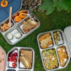 Smart box lunsjboks 1,2L stål/blå