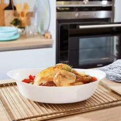 Smart Cuisine Carine ovnsform 39x23 cm hvit