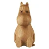 Snorkfrøken trefigur 10 cm eik
