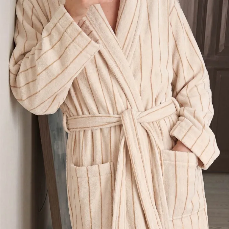 Soft badekåpe S/M offwhite