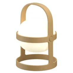 Soft Spot Solar solcellelampe circular 25 cm wheat