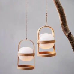 Soft Spot Solar solcellelampe circular 25 cm wheat