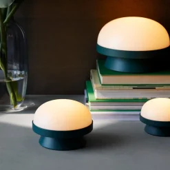 Soft Spot Solar solcellelampe dots 8,5 cm forest green