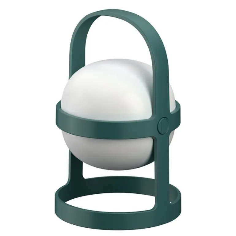 Soft Spot Solar solcellelampe circular 25 cm forest green