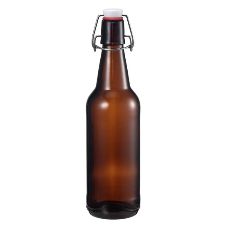Sogn flaske 0,53L brun/hvit
