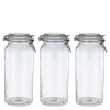 Sogn glasskrukke sett 1,2L 3 stk klar
