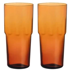 Solare høyt glass 39 cl 2 stk kobber