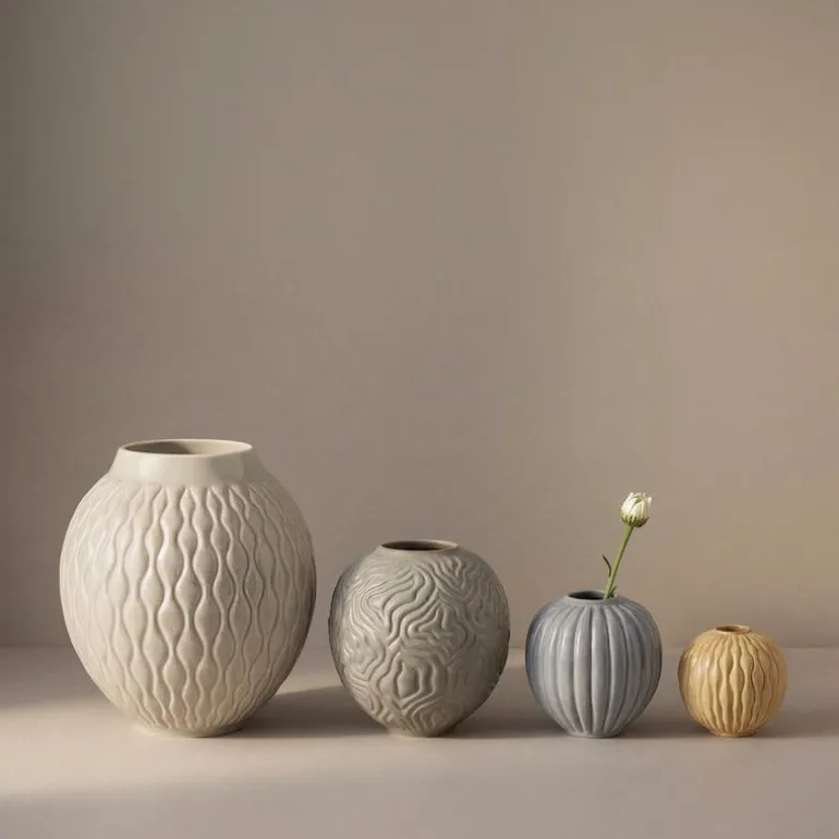 Solum vase 24 cm ash