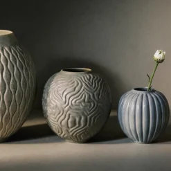 Solum vase 15 cm sage