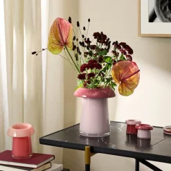 Soma vase 16,5 cm korall/fersken
