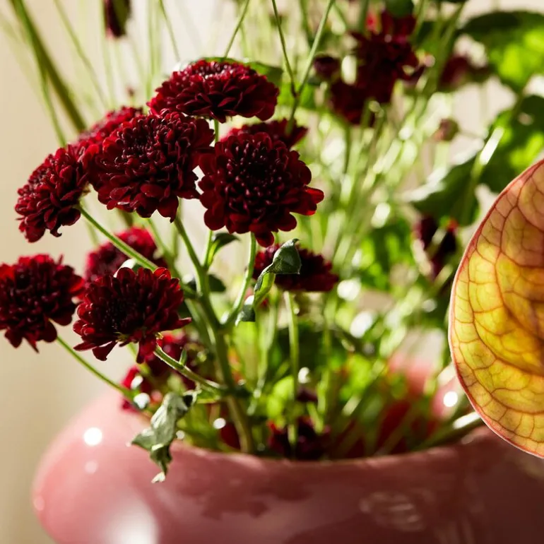 Soma vase 22,5 cm rose/terracotta