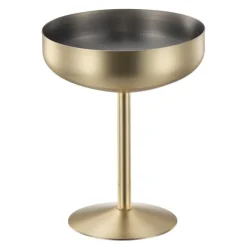 Sontell Gold champagneglass 18 cl stål/gull