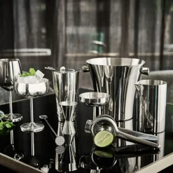 Sontell Silver champagneglass 18 cl stål/blank
