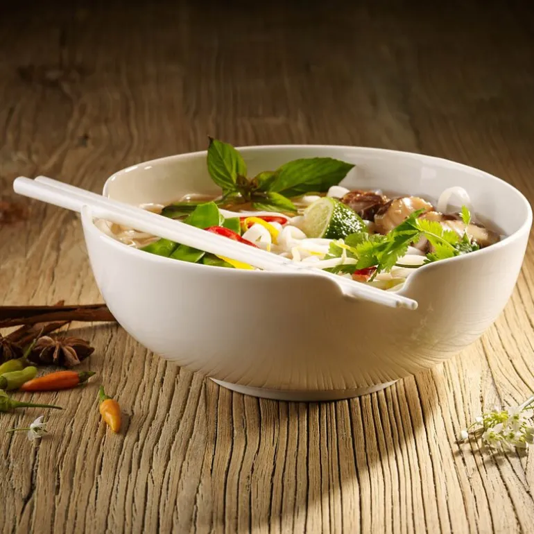 Soup Passion spisepinner 24 cm 2 stk hvit