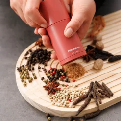 Spice Mill krydderkvern 12 cm lipstick pink