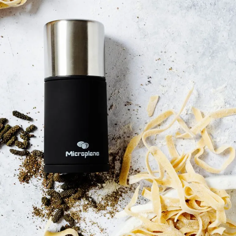Spice Mill krydderkvern 12 cm svart/stål