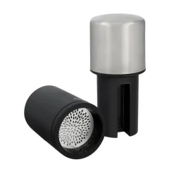 Spice Mill krydderkvern 12 cm svart/stål
