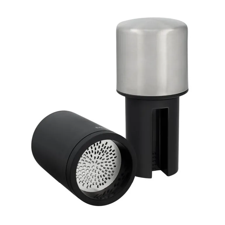 Spice Mill krydderkvern 12 cm svart/stål