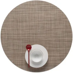 Spisebrikke rund ø38 linen