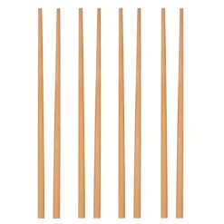 Spisepinner med holder 4 stk bambus