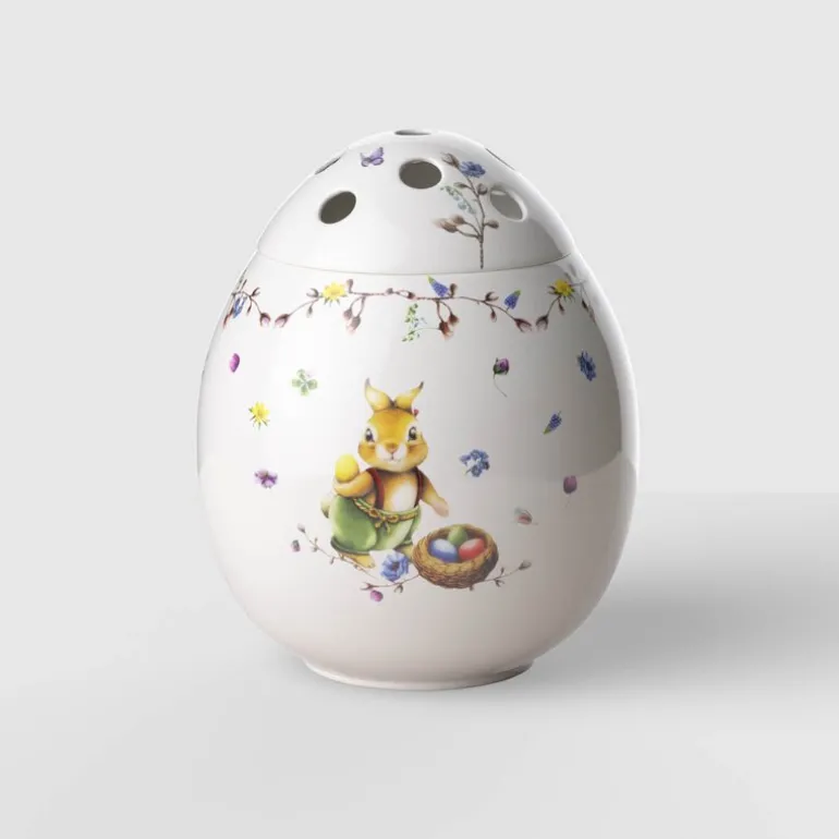 Spring Fantasy Emma & Paul vase 18 cm 2,8L grønn/hvit