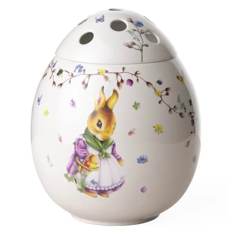 Spring Fantasy Emma & Paul vase 18 cm 2,8L grønn/hvit