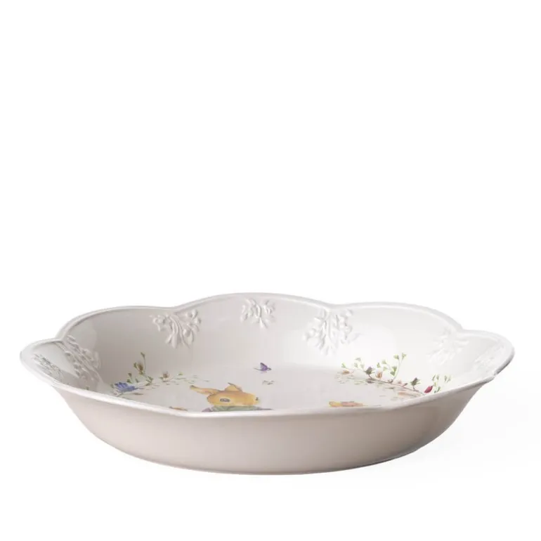 Spring Fantasy Flower Meadow serveringskål 65 cl grønn/hvit