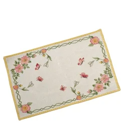 Spring Fantasy New Flowers bordbrikke 48x32 cm grønn/hvit