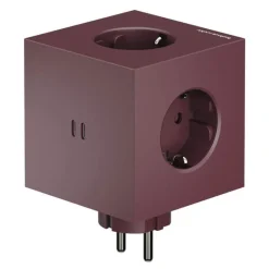 Square 2 Bauhaus Archiv USB-C 76x76 cm 30W Mulberry Red