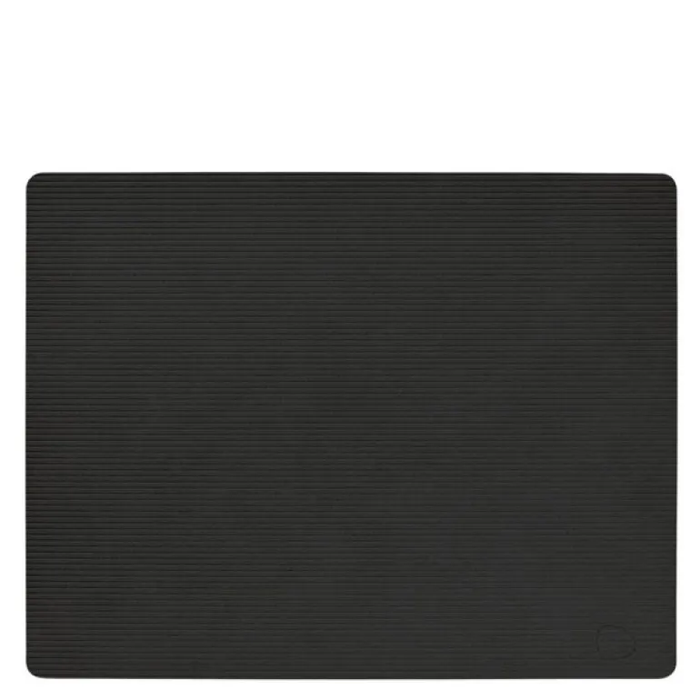 Square Corduroy spisebrikke 35x45 cm Black Ink