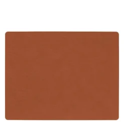 Square Corduroy spisebrikke 35x45 cm Rust