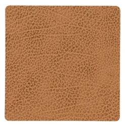 Square Hippo glassbrikke 10x10 cm natur