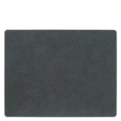Square Hippo spisebrikke  L 35x45 cm svart-antrasitt