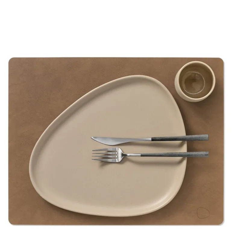 Square Nupo spisebrikke L brun