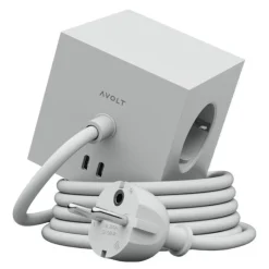Square 1 USB-C kabel 3 m Gotland Grey